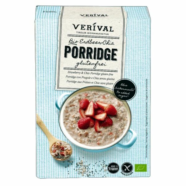 Verival Bio Porridge Erdbeer Chia