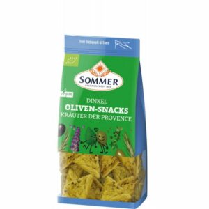 Sommer - Dinkel Oliven-Snacks Kräuter