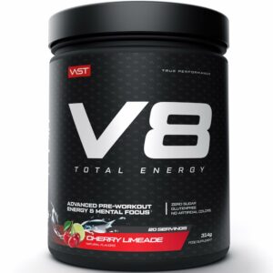 Vast V8 Total Energy Cherry Limeade Pre Workout Booster