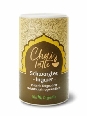 Classic Ayurveda - Chai Latte Schwarztee - Ingwer