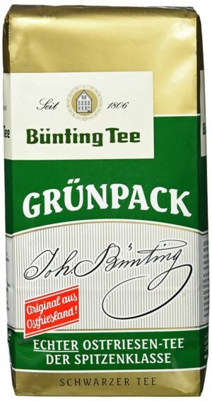 Bünting Grünpack Echter Ostfriesentee