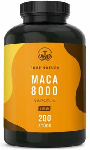 True Nature® Maca 8000 Kapseln Hochdosiert