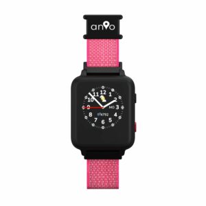 Anio 5s Kinder Smartwatch Uhr Hibiskus GPS Ortung 6+ Jahre Android LCD Display