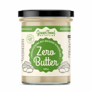 GreenFood Nutrition Zero Butter Erdnusscreme