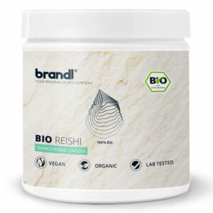 brandl® Bio Reishi Pilz Kapseln hochdosiert | Premium extern laborgeprüft | Vitalpilz mush room
