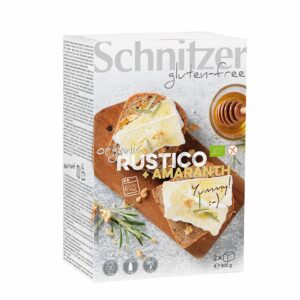 Schnitzer Rustico +Amaranth Brot glutenfrei