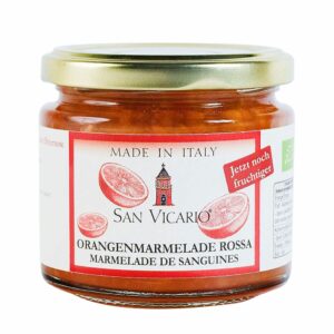 San Vicario Orangenmarmelade Rossa Bio