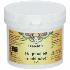 Primabene Hagebuttenfrucht Pulver BIO