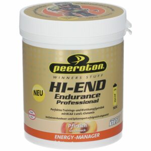 Hi-End Endurance Energy Drink Professional 600g Pfirsich