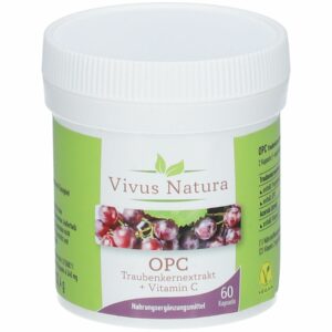 Vivus Natura OPC Traubenkernextrakt + Vitamin C