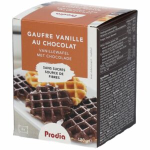 Prodia Vanille Waffeln mit Schokolade