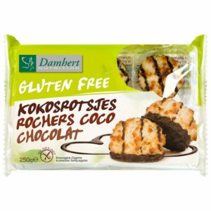 Damhert Kokosmakronen mit Schokolade glutenfrei