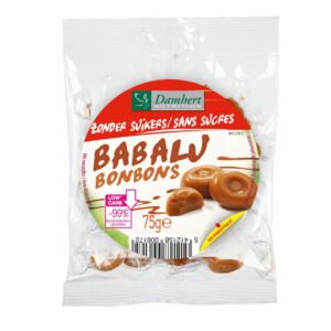 Damhert Babalu Karamell Bonbons ohne Zucker
