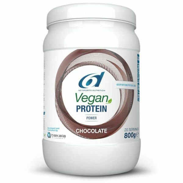 6D Nutrition Proteinpulver vegan Schokolade