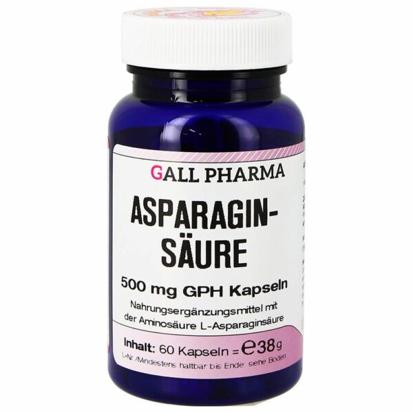Gall Pharma Asparaginsäure 500 mg Kapseln