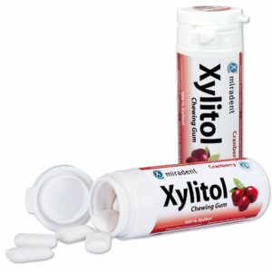 miradent Xylitol Chewing Gum Cranberry