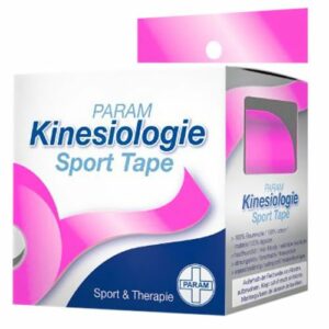 Param Kinesiologie Sport Tape 5 cm x 5 m pink