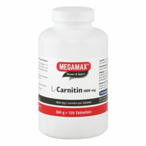 Megamax® Power & Sport L-Carnitin 1.000 mg