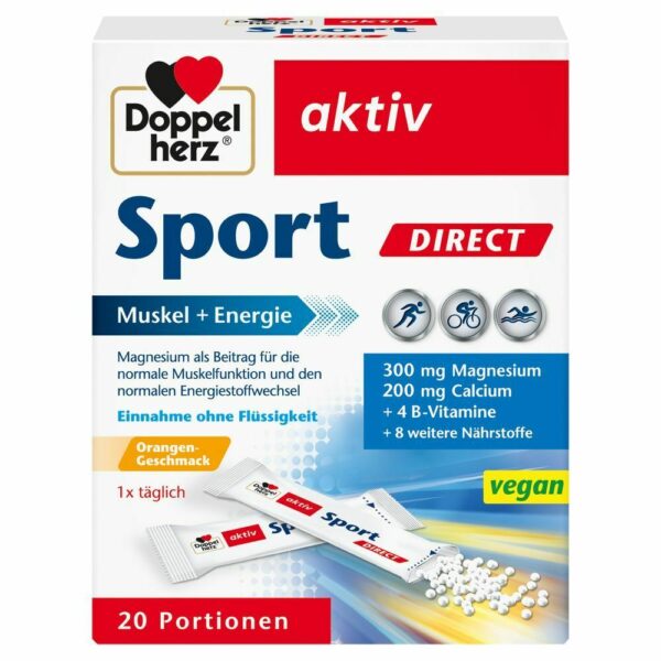 Doppelherz® Sport Direct Vitamine + Mineralien