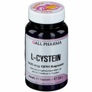 Gall Pharma L-Cystein 500 mg GPH Kapseln