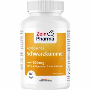 ZeinPharma® Schwarzkümmelöl Kapseln 500 mg