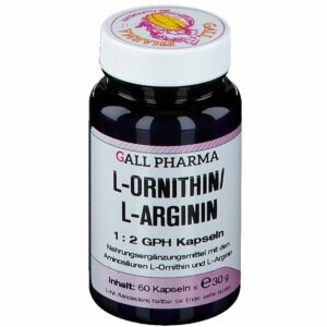 Gall Pharma L-Ornithin/L-Arginin 1:2 GPH Kapseln
