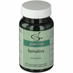 green line Spirulina