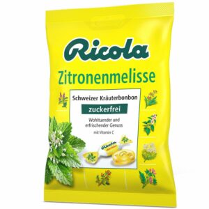 Ricola® Schweizer Kräuterbonbons Zitronenmelisse ohne Zucker