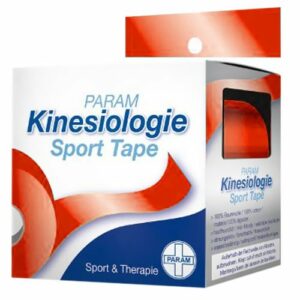 Param Kinesiologie Sport Tape 5 cm x 5 m rot