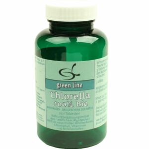 green line Chlorella 100% Bio