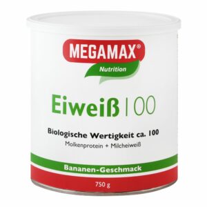 Megamax® Nutrition Eiweiß 100 Bananen-Geschmack