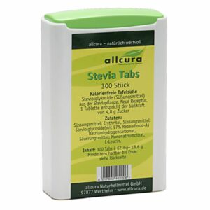 allcura Stevia Tabs