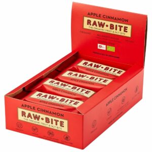 Rawbite Frucht- & Nussriegel mit Apfel und Zimt