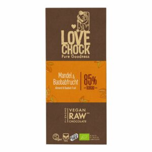 Lovechock Mandel & Baobabfrucht 85% Kakao