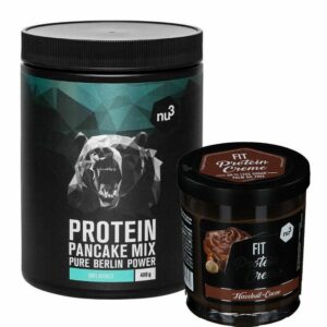 nu3 Protein Pancake Mix + nu3 Fit Protein Creme Hazelnut-Cacao