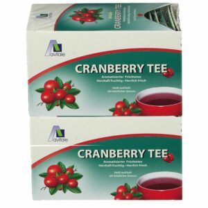Avitale Cranberry Tee Filterbeutel