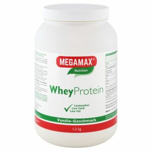 Megamax® Nutrition Whey Protein Molken Eiweiß Vanille-Geschmack