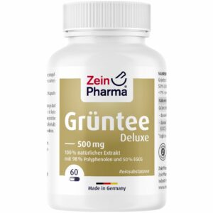 ZeinPharma® Grüntee Extrakt Kapseln Deluxe 500 mg