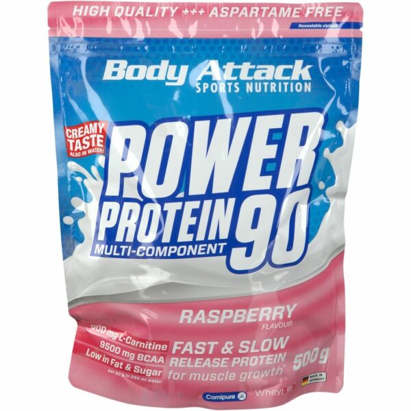 Body Attack Power Protein 90 Raspberry Cream