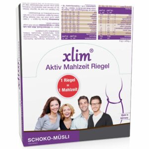 xlim® Aktiv Mahlzeit Riegel Schoko-Müsli