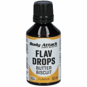 Body Attack Flav Drops Butter Biscuit