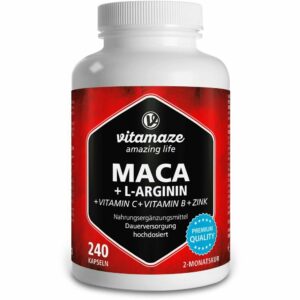 Maca 4:1 Hochdosiert + L-Arginin