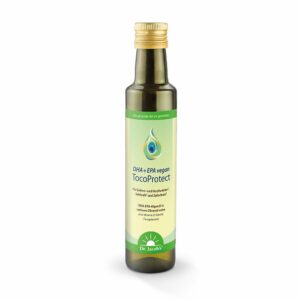 Dr. Jacob's DHA + EPA vegan TocoProtect Algenöl Olivenöl Omega-3-Fettsäuren