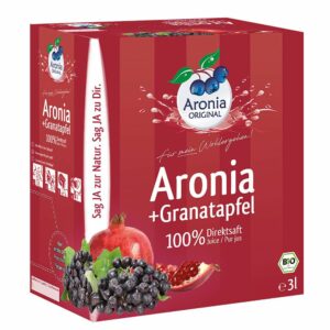 Aronia Original Bio Aronia + Granatapfel Direktsaft