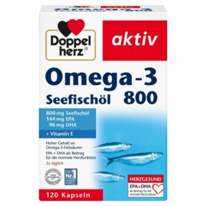 Doppelherz® aktiv Omega-3 Seefischöl 800