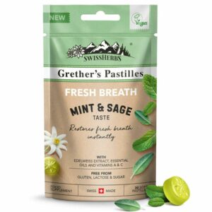 Swissherbs® Grether's Pastilles Fresh Breath Mint & Sage
