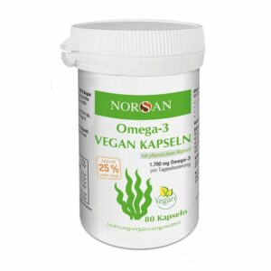 Norsan Omega-3 Vegan Algenöl Kapseln