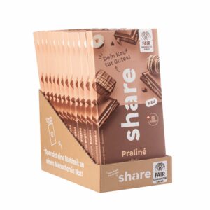 share Schokoladentafel Milchpraliné