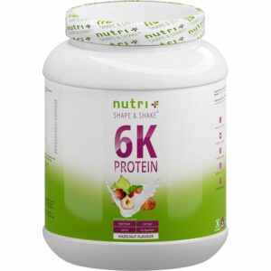 Nutri+ 6K-Protein - Mehrkomponentenprotein aus 6 Quellen für ein volles Aminosäurenprofil