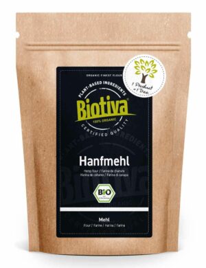 Biotiva Hanfmehl glutenfrei Bio